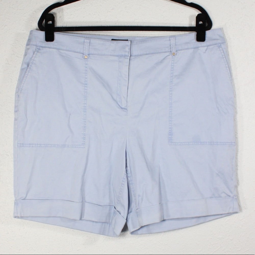 Jones New York Modern Essentials Blue Shorts SZ 16